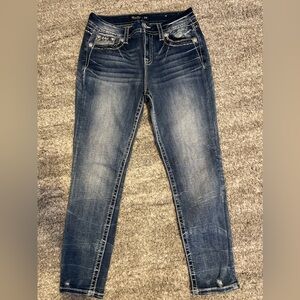 Miss Me Curvy Ankle Skinny Jeans